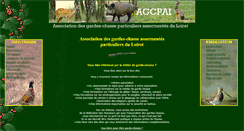 Desktop Screenshot of garde-chasse.com