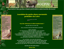 Tablet Screenshot of garde-chasse.com